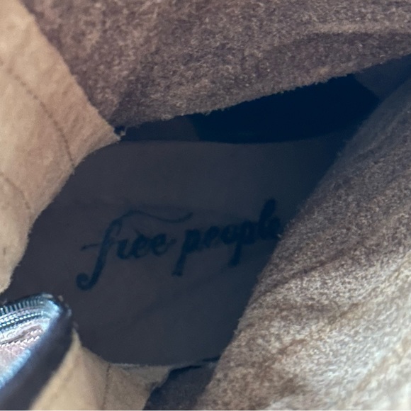 FREE PEOPLE | Brown Sutton Slouch Leather Boots - Picture 11 of 13